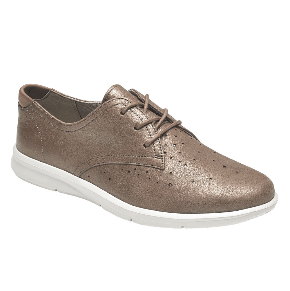 Rockport Singapore Womens Oxfords - Ayva Beige - ZB8603279